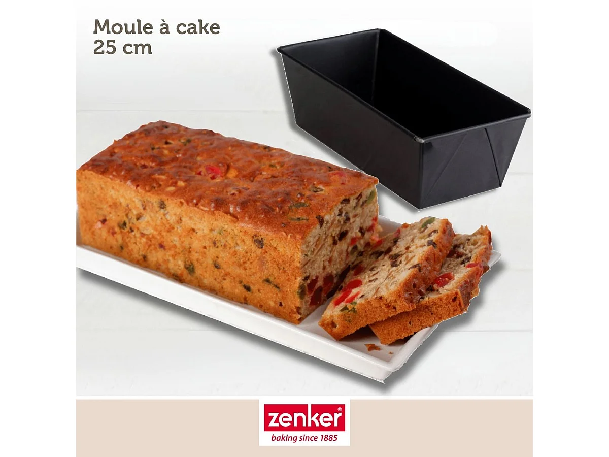Moule à cake 25 cm Zenker Pure