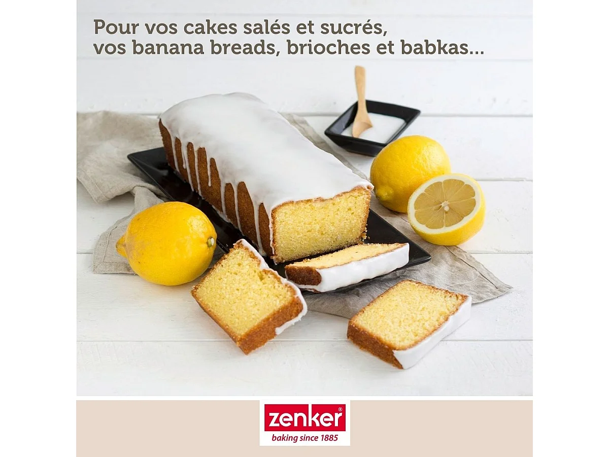 Moule à cake 25 cm Zenker Pure