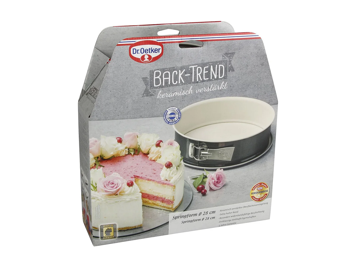 Moule à manqué 28 cm Dr.Oetker Back Trend