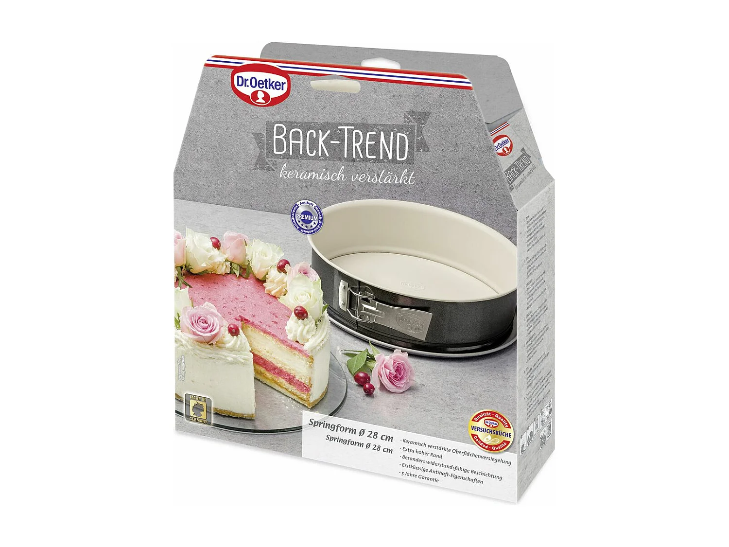 Moule à manqué 28 cm Dr.Oetker Back Trend