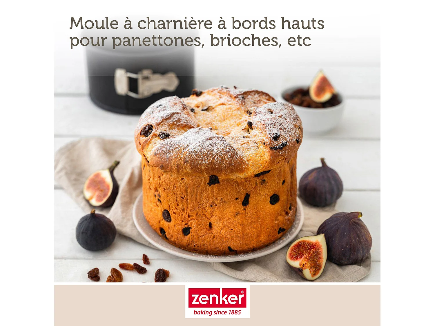 Moule à panettone à charnière 18 cm Zenker Spécial Countries