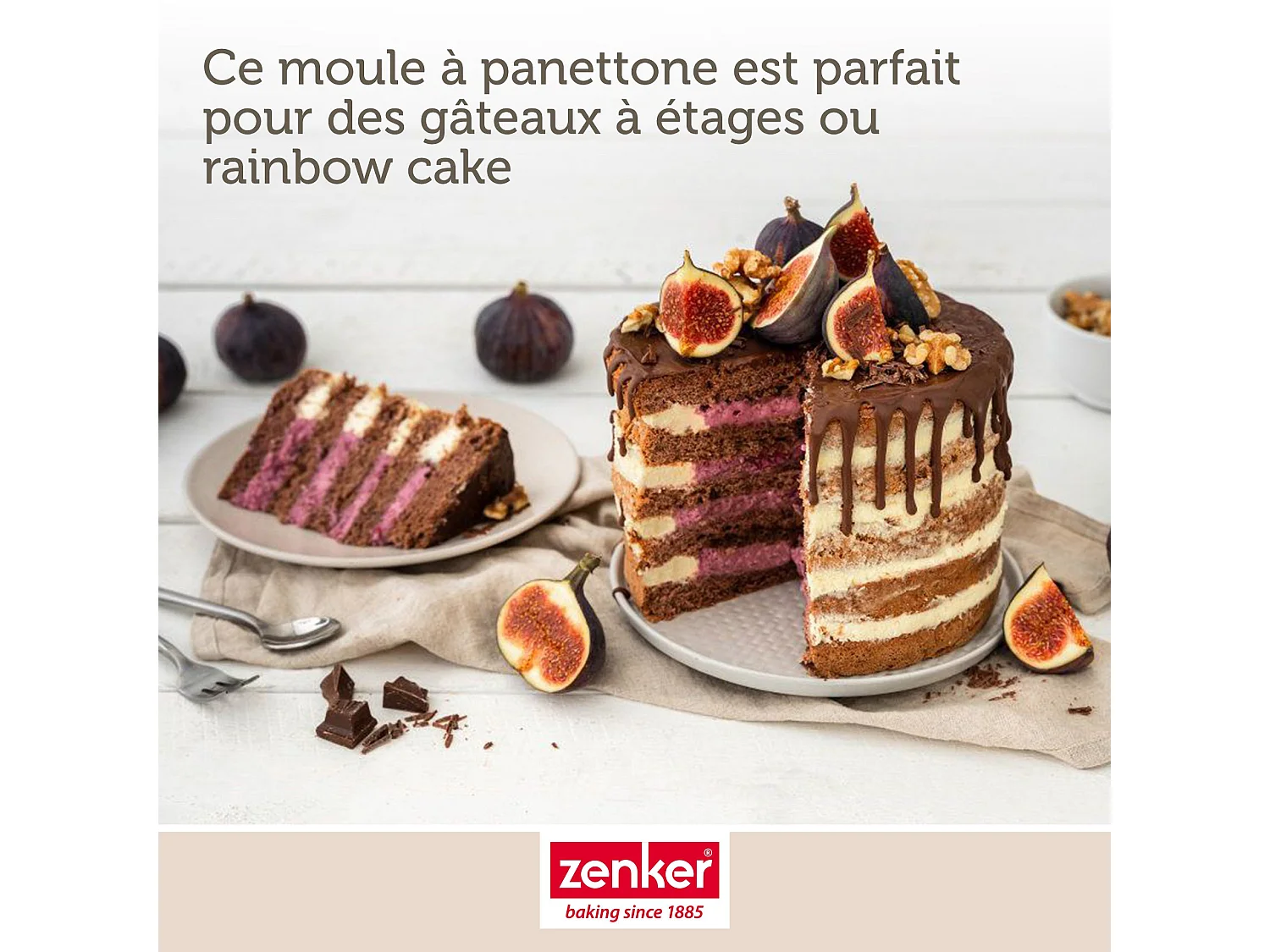 Moule à panettone à charnière 18 cm Zenker Spécial Countries