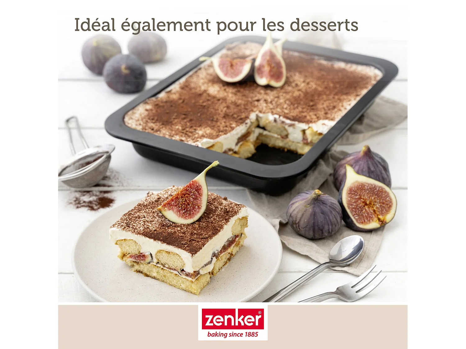 Plat à lasagnes maison 36 x 27 cm Zenker Spécial Countries