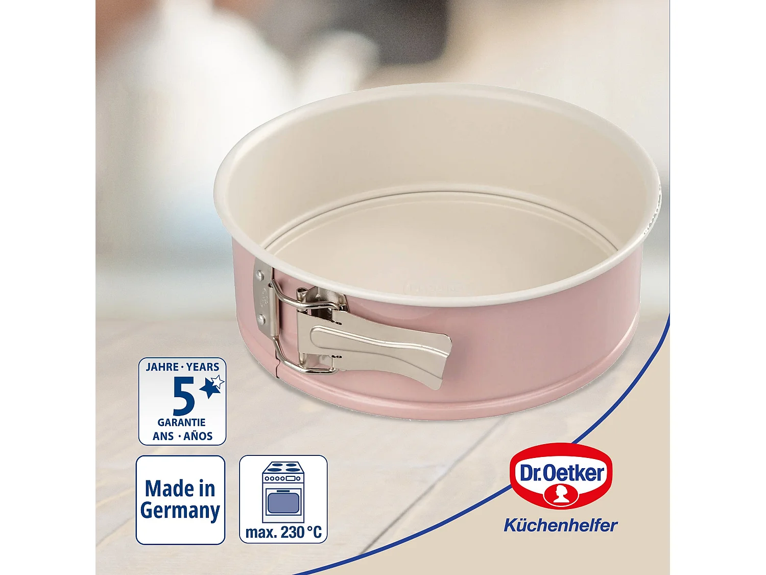 Moule à manqué à charnière 20 cm Dr. Oetker Rétro