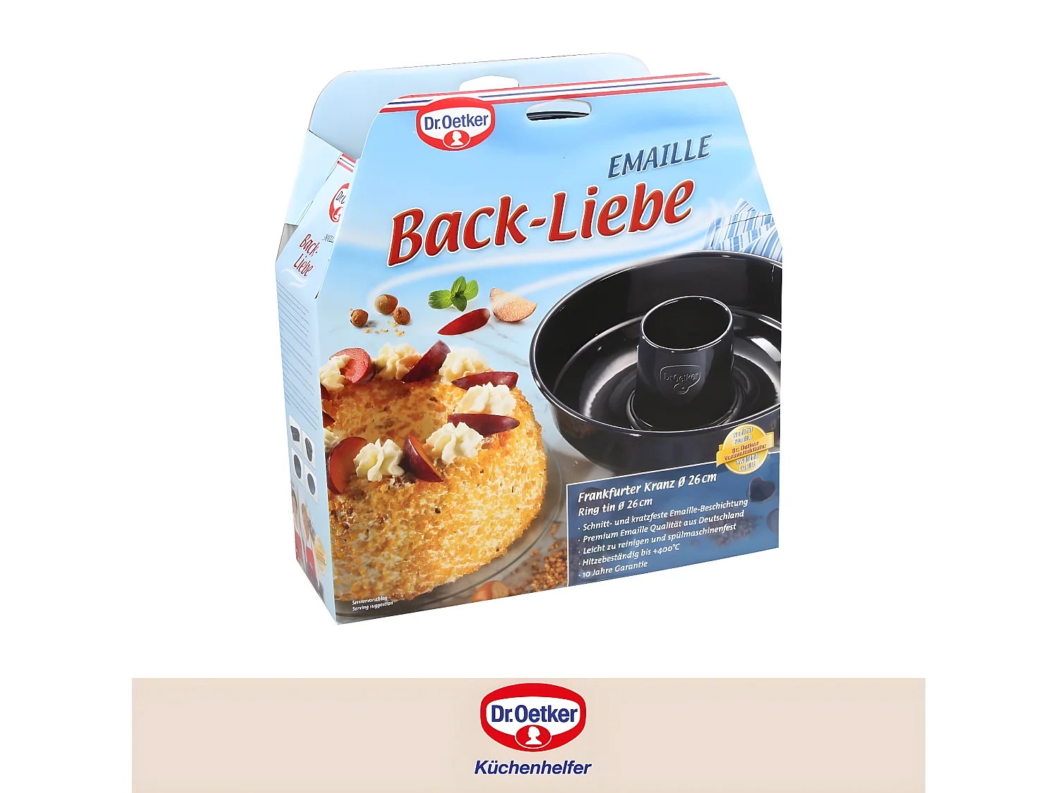 Moule à savarin 26 cm Dr. Oetker Back Liebe