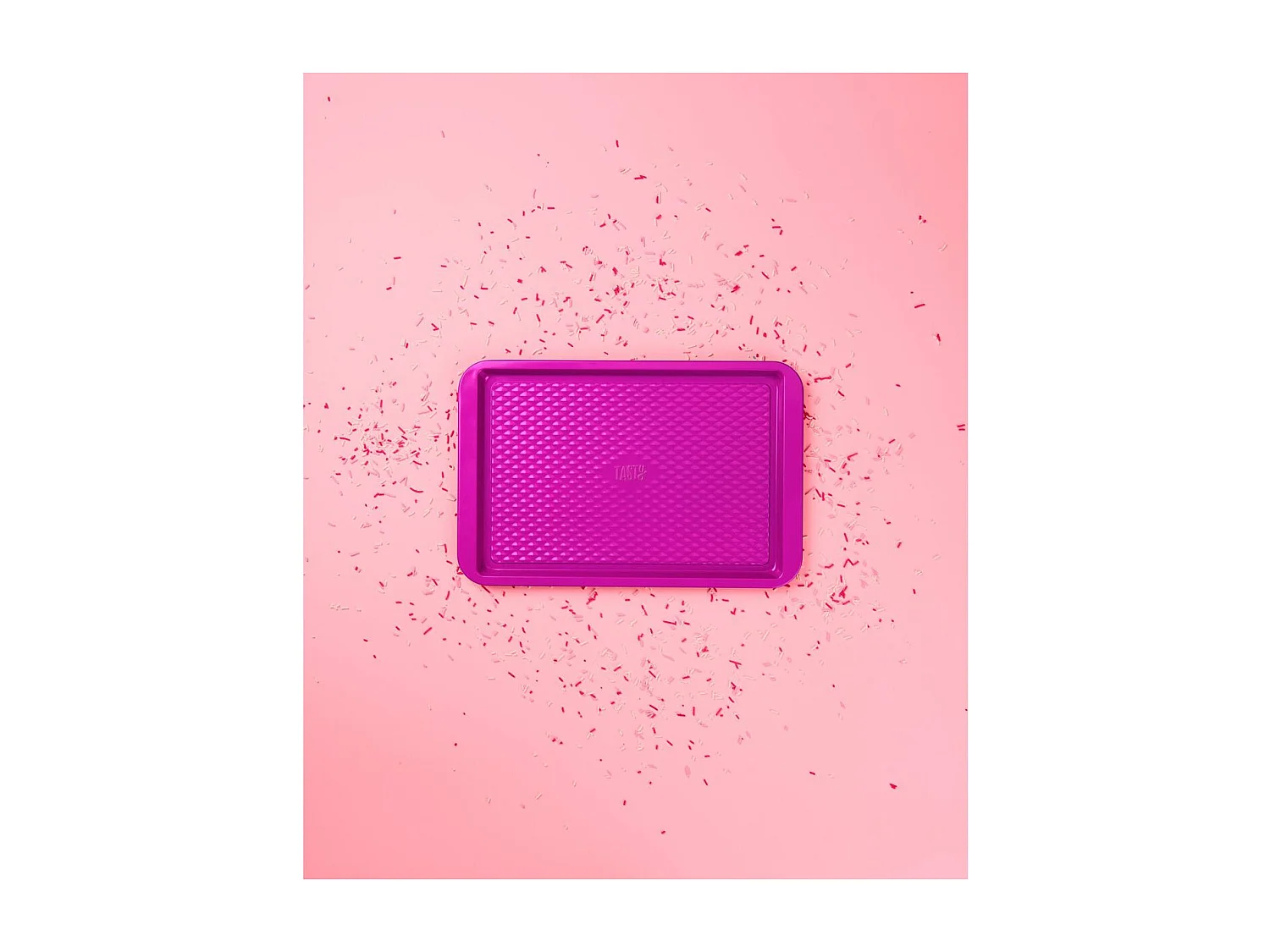 Ensemble de 4 moules fuchsia de 23 à 38 cm Tasty Pâtisserie