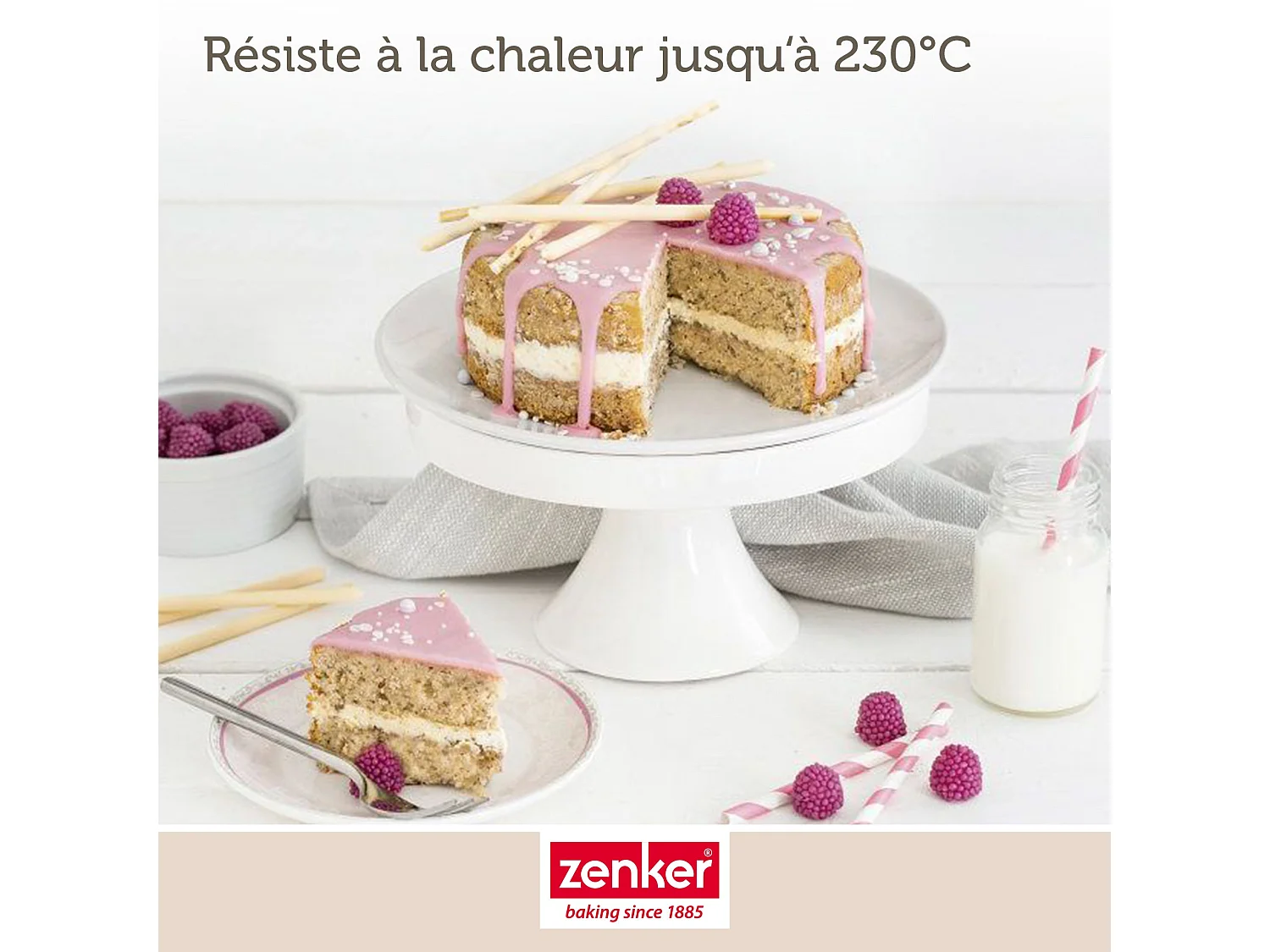 Moule à manqué à charnière 18 cm Zenker Spécial Mini