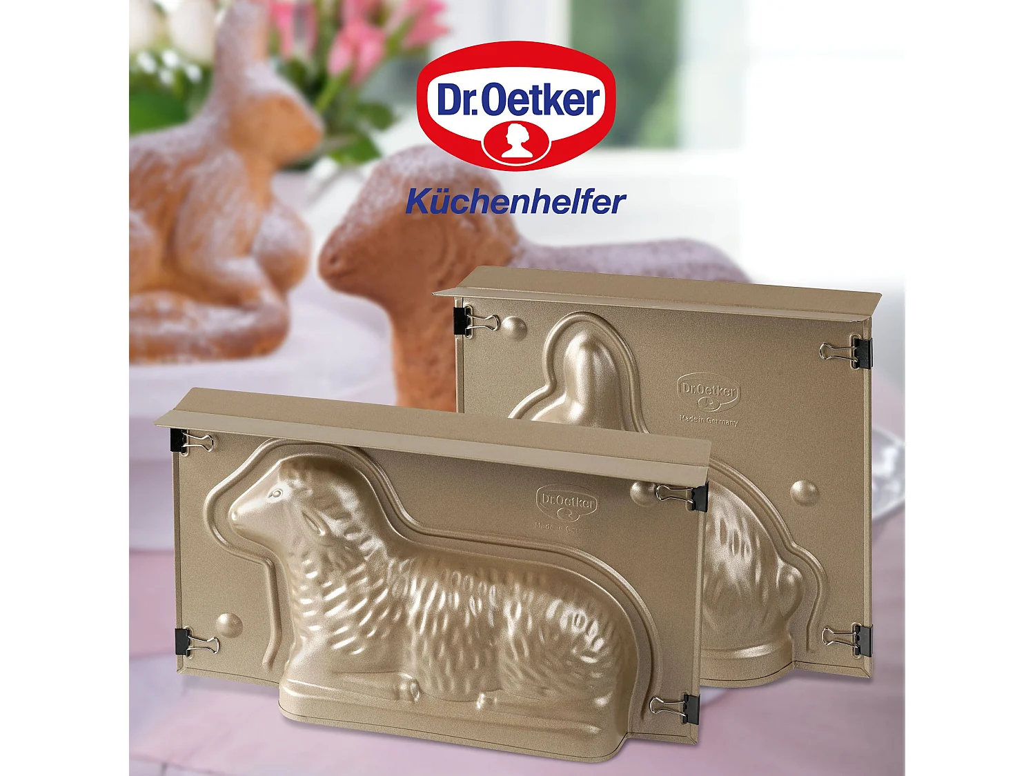 Moule à gâteaux agneau pascal Dr. Oetker Baker Edition
