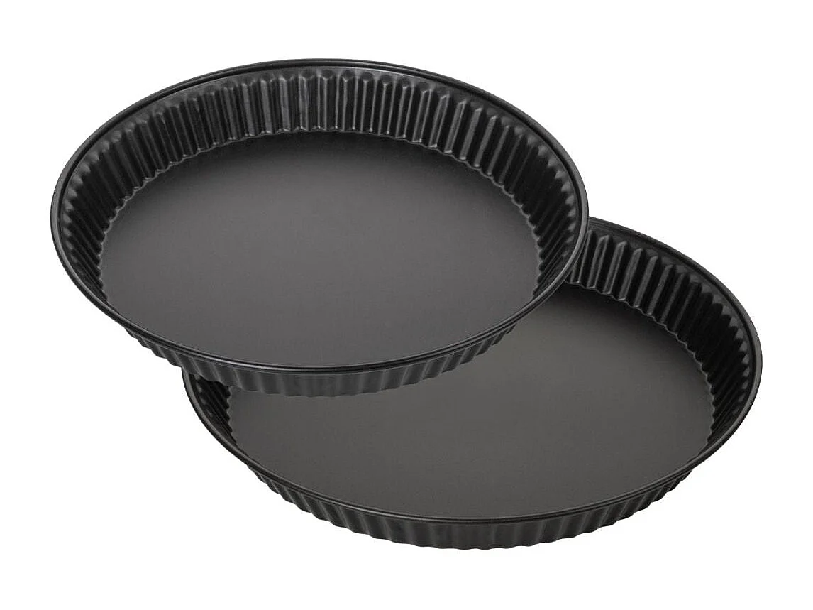 Set de 2 moules à tartes ou quiches de 28 cm et 30 cm Zenker Spécial Countries