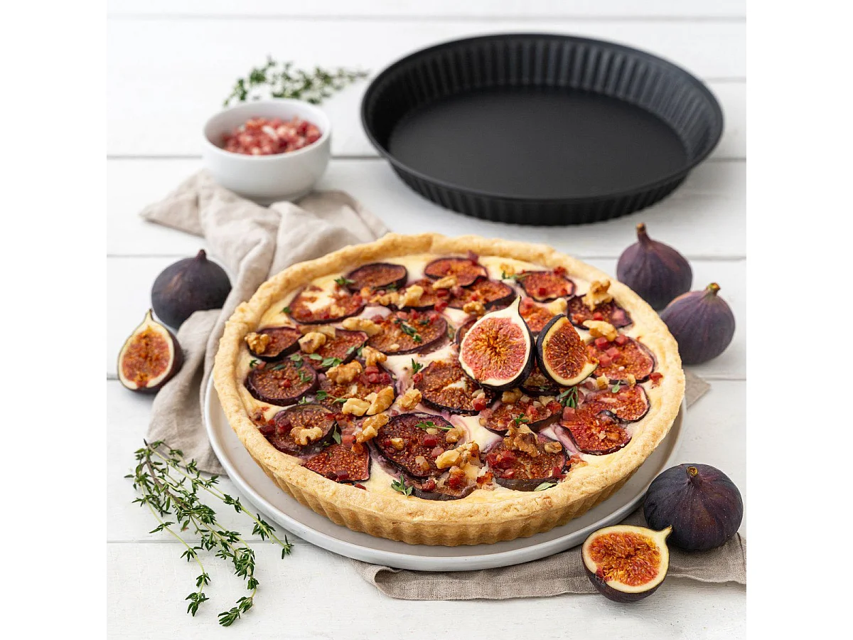 Set de 2 moules à tartes ou quiches de 28 cm et 30 cm Zenker Spécial Countries