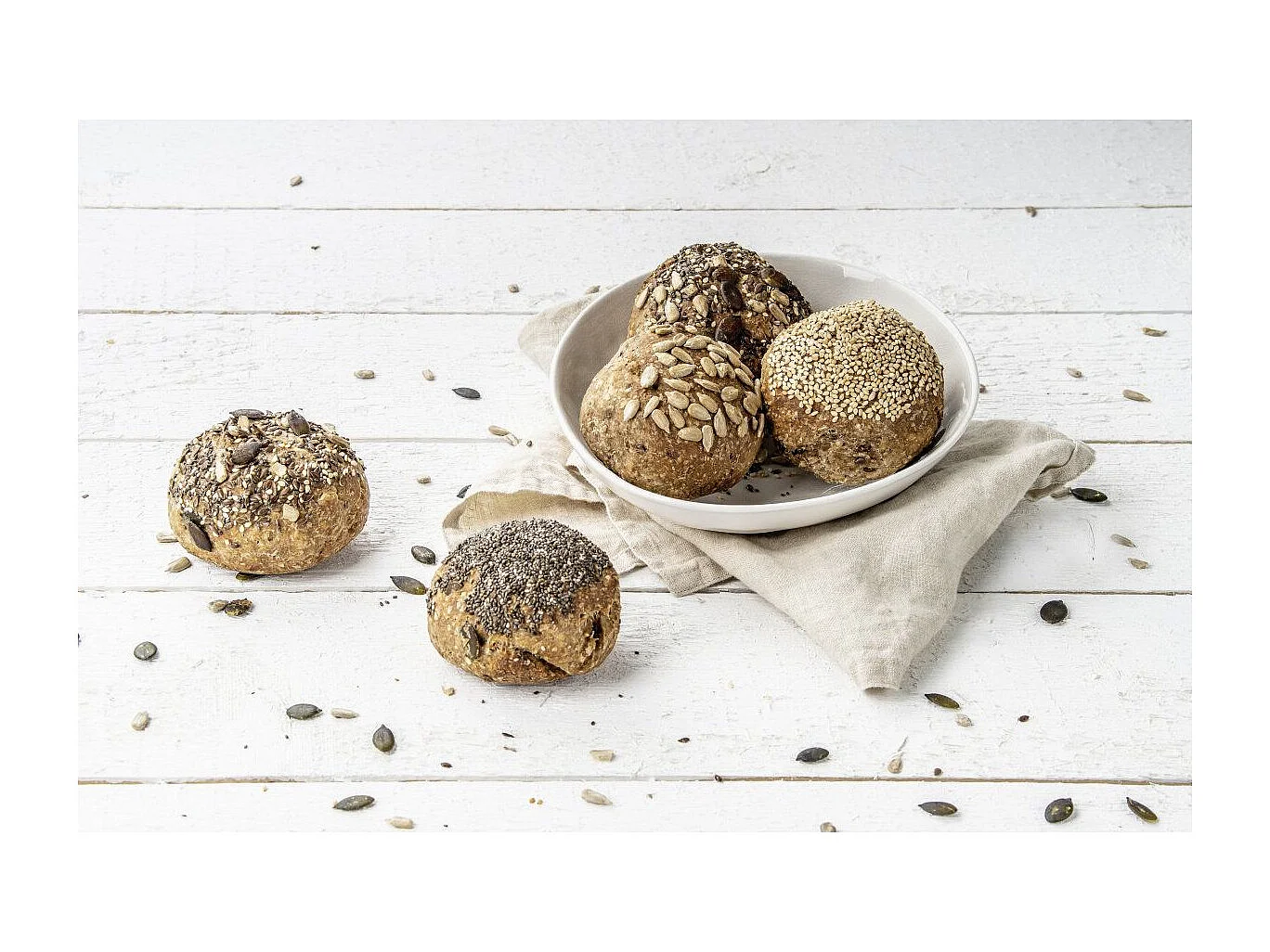 Moule 12 mini pains ou brioches 36 x 27 cm Zenker Black Metallic