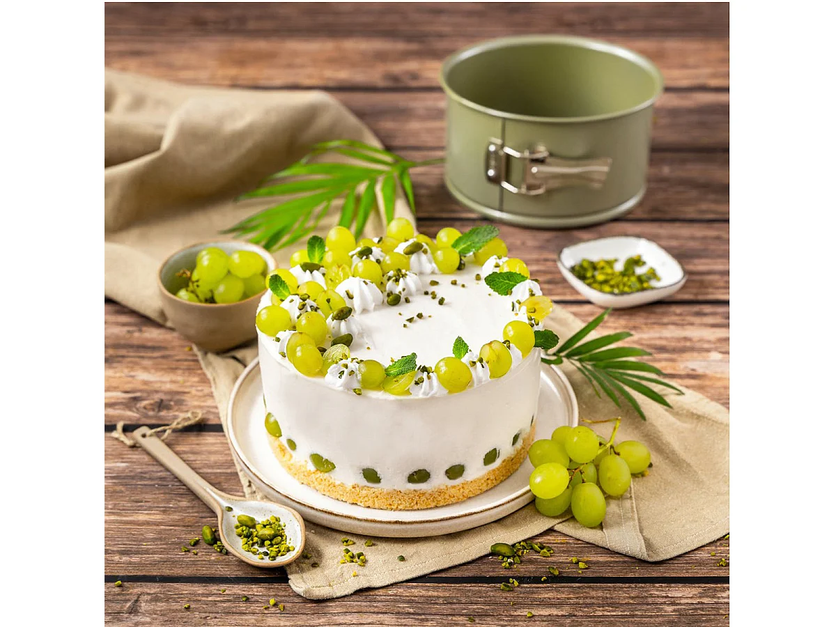 Ensemble de 3 moules à gâteaux de 18 à 30 cm Zenker Green Vision