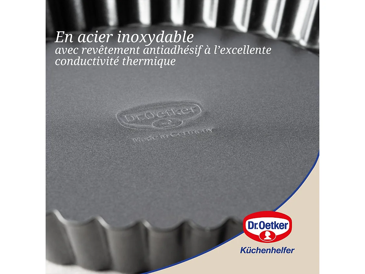 Moule à tarte renversée 22 cm Dr.Oetker Tradition