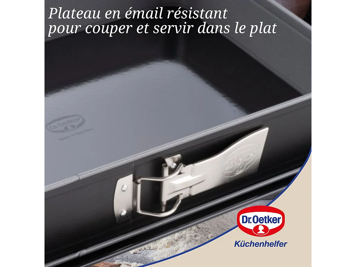 Moule à gâteau et plat four 38 x 25 x 7 cm Dr Oetker Back-Idee Kreativ