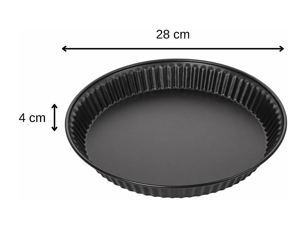 Moule à quiche lorraine 28 cm Zenker Spécial Countries