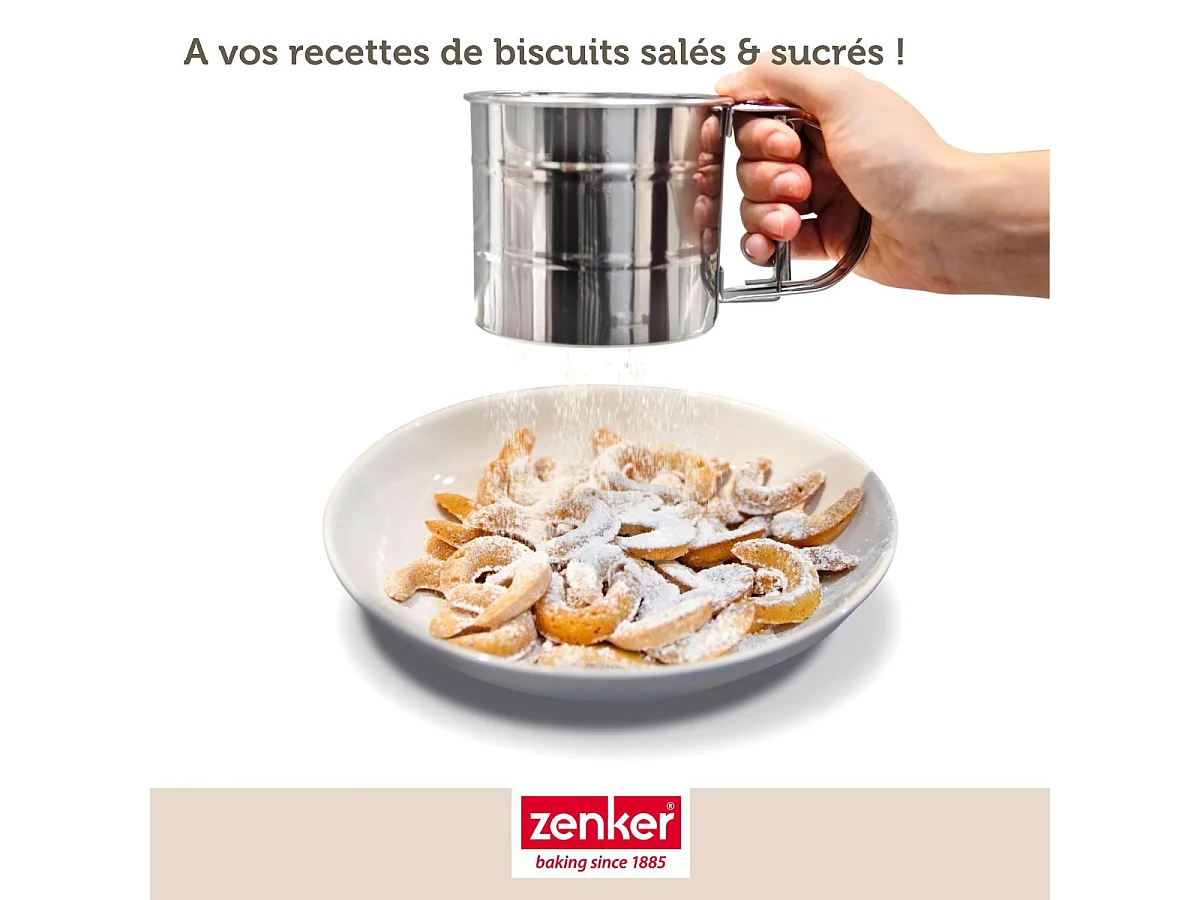 Moule pour vanille kipferl croissant vanille 42 x 32 cm Zenker Special Creative