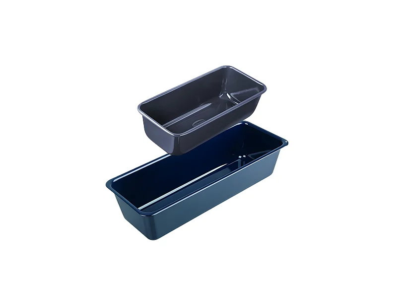 Ensemble de 2 moules à cake de 25 cm et 35 cm Dr. Oetker Back Liebe