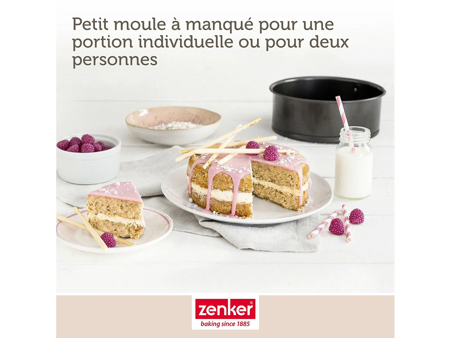 Moule à manqué à charnière 16 cm Zenker Spécial Mini