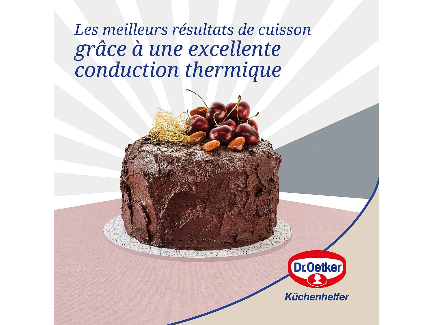 Moule à manqué à charnière 18 cm Dr.Oetker Rétro