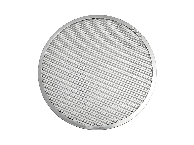 Plaque à pizza surgelée perforée en alu 33 cm FM Professional