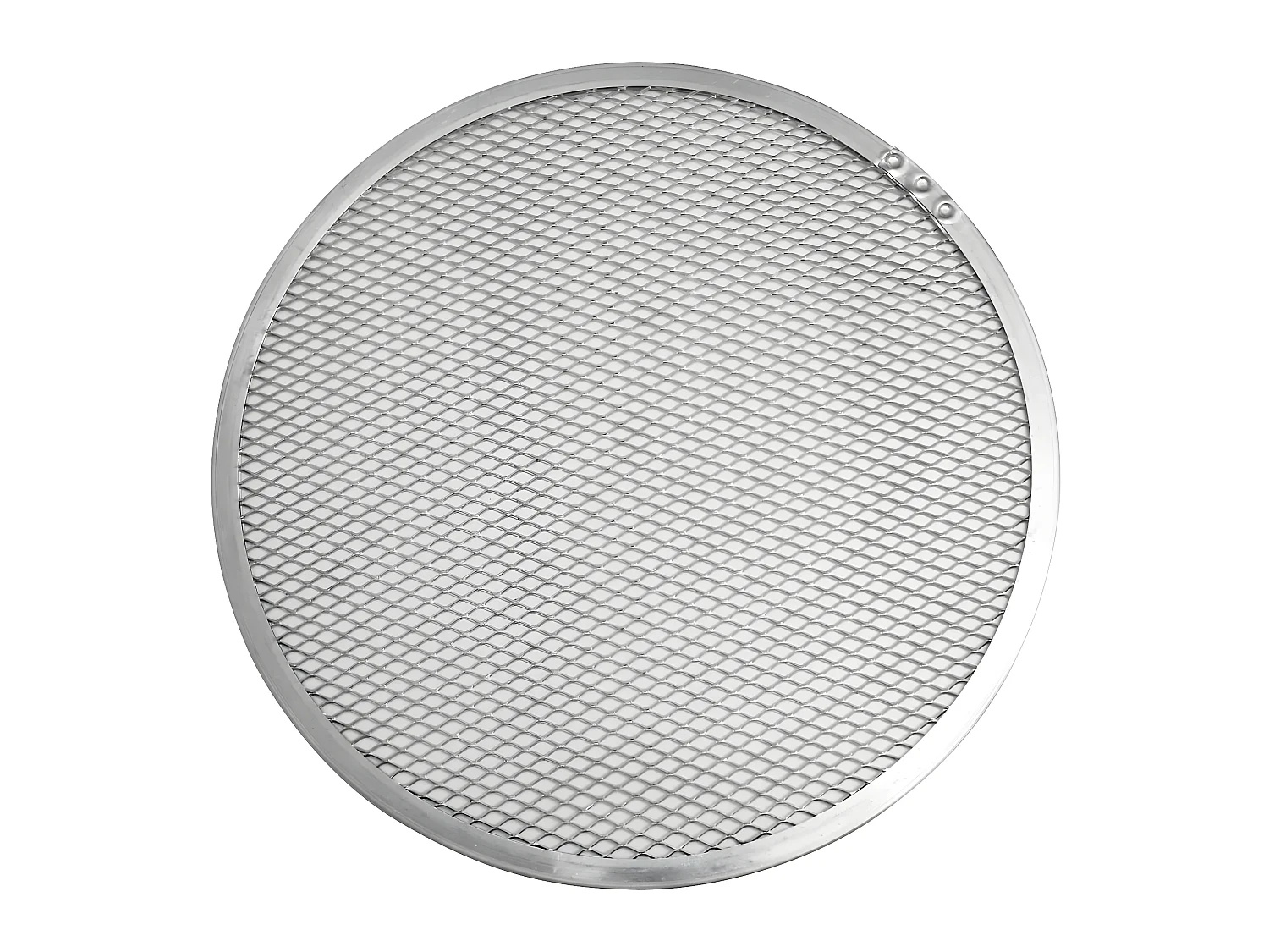 Plaque à pizza surgelée perforée en alu 33 cm FM Professional