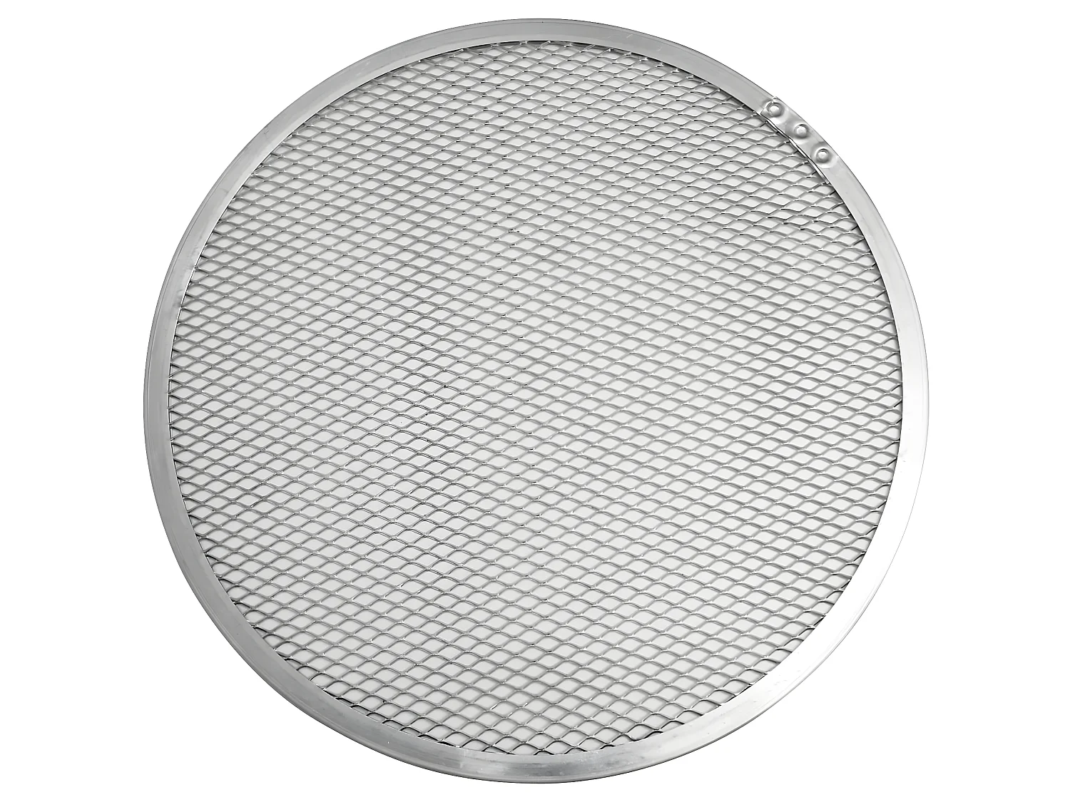 Plaque à pizza surgelée perforée en alu 33 cm FM Professional