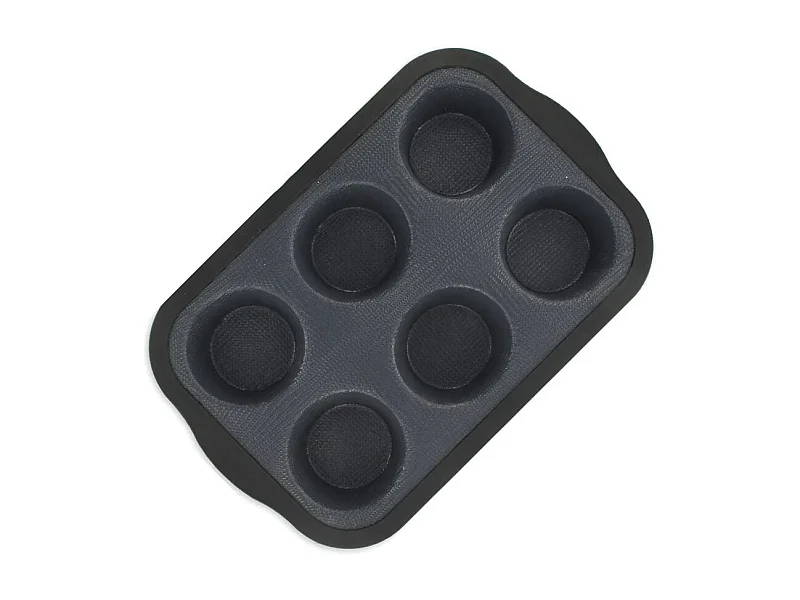 Moule à muffins 6 empreintes 28 x 18 cm Zenker Silicone fibre de verre