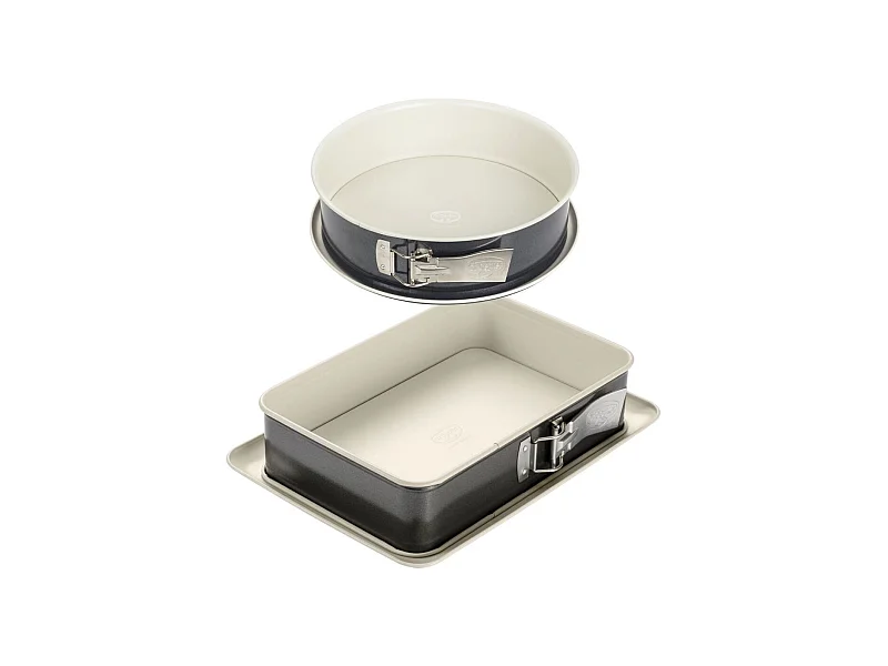 Moule à manqué 28 cm et moule rectangulaire 28 x 18 cm Dr. Oetker Back Trend