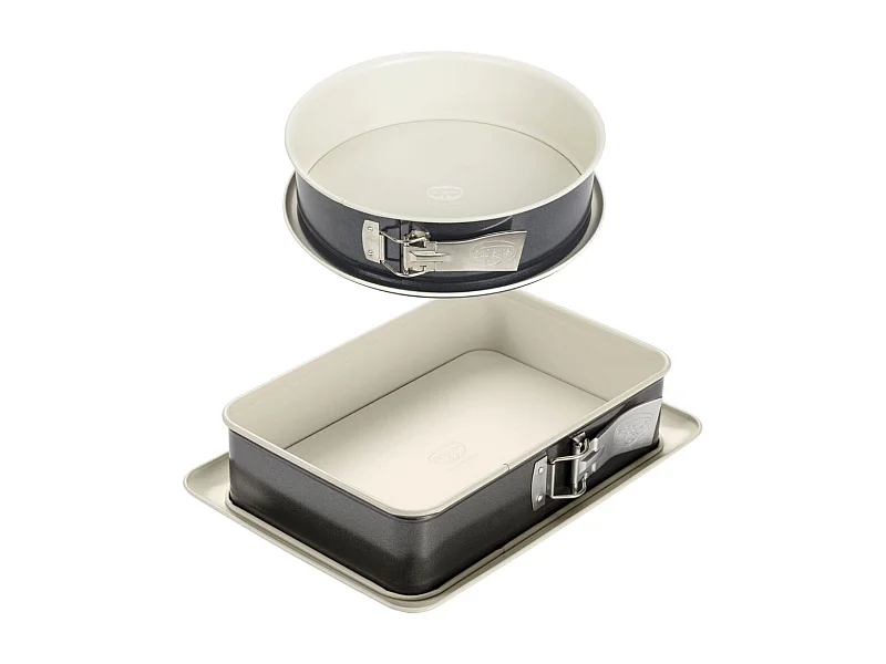 Moule à manqué 28 cm et moule rectangulaire 28 x 18 cm Dr. Oetker Back Trend