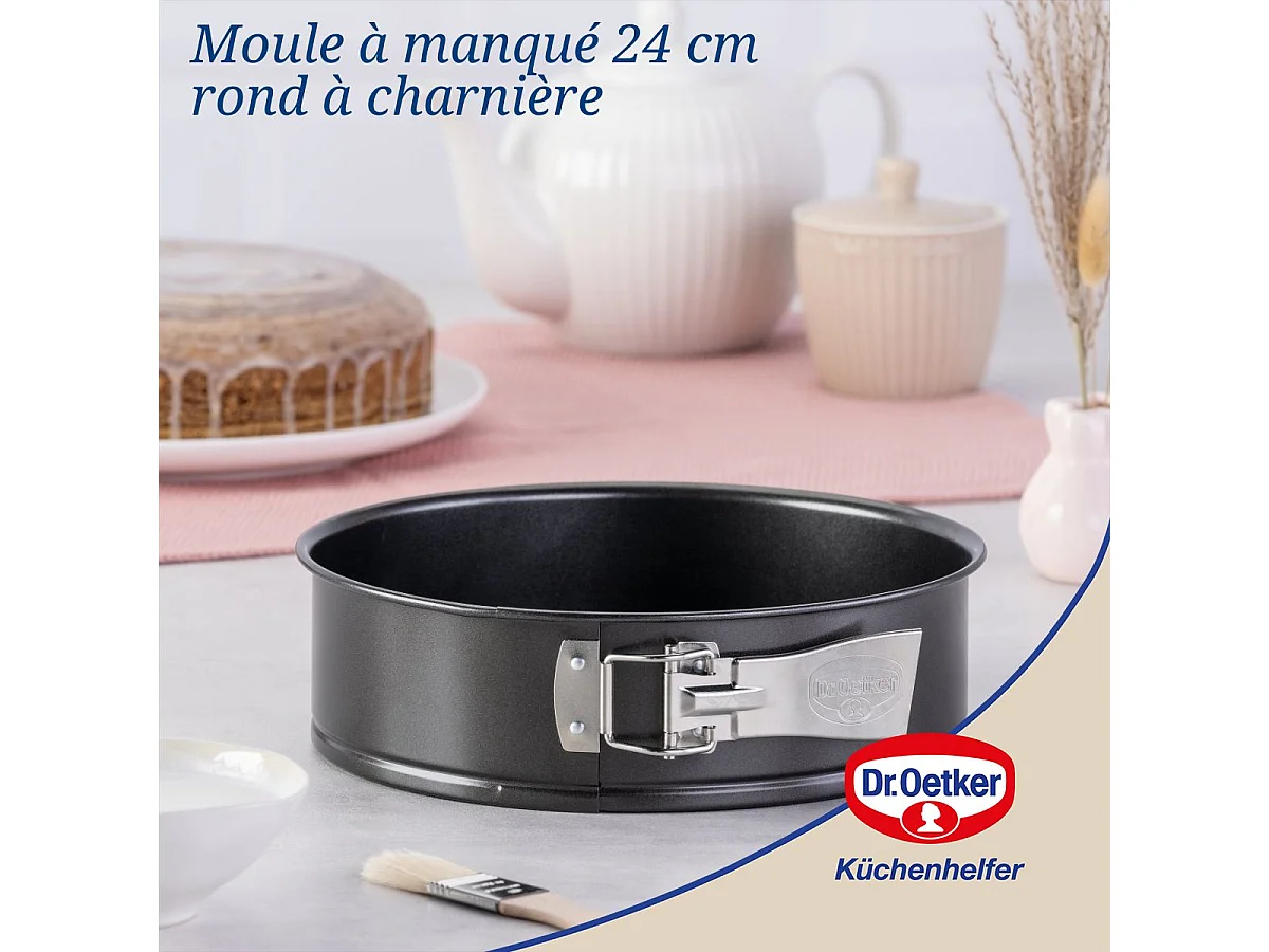Moule à manqué à charnière 24 cm Dr.Oetker Tradition