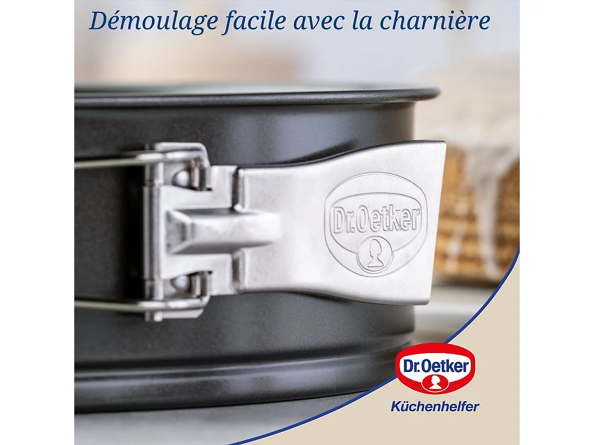 Moule à manqué à charnière 24 cm Dr.Oetker Tradition