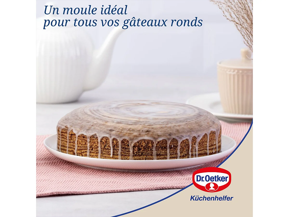 Moule à manqué à charnière 24 cm Dr.Oetker Tradition
