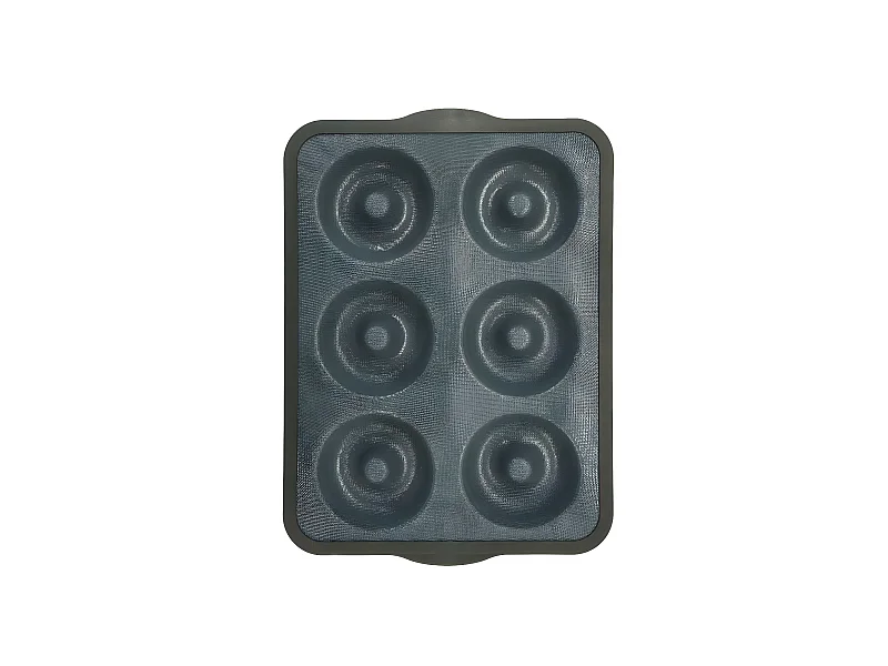 Moule 6 donuts 36 x 26 cm Zenker Silicone fibre de verre