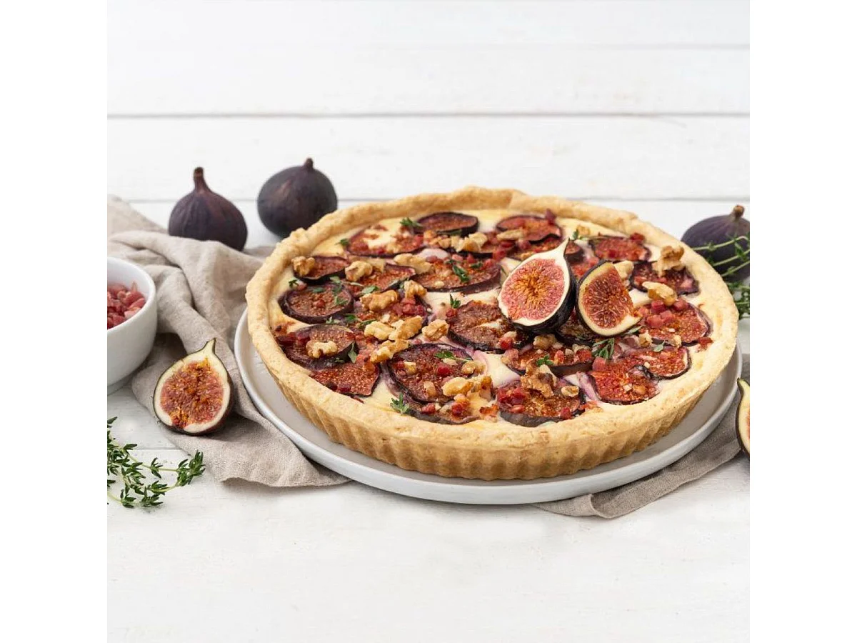 Lot de 2 moules à quiche lorraine 28 cm Zenker Spécial Countries