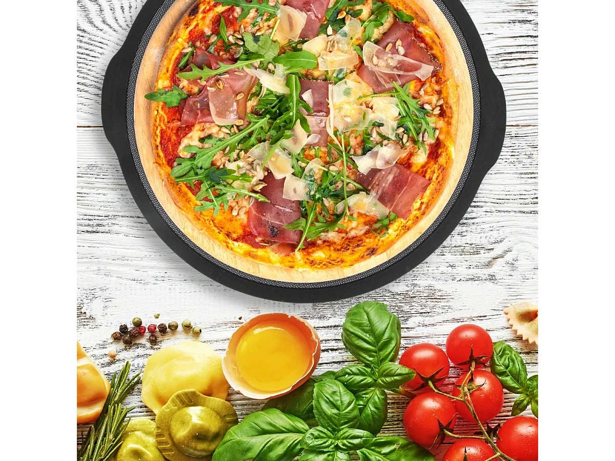 Plaque à pizza ronde 36 cm Zenker Silicone fibre de verre