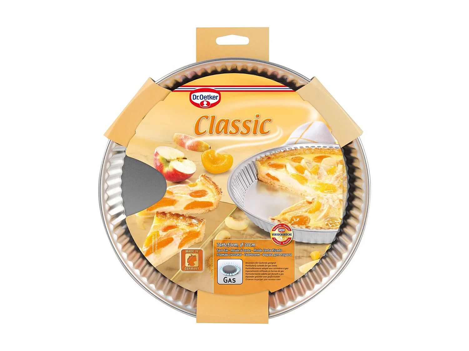 Moule à quiche lorraine 30 cm Dr. Oetker Classics