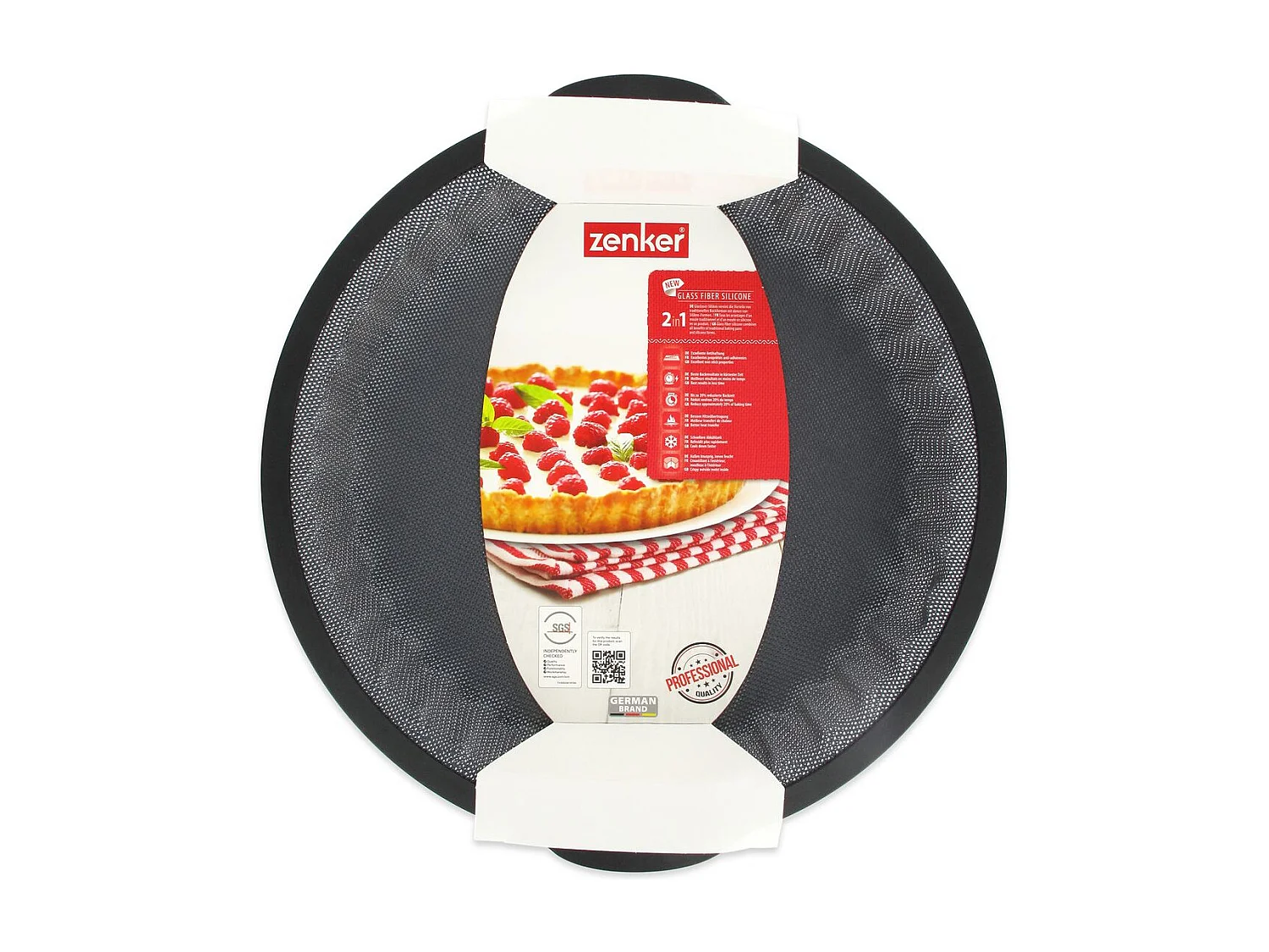 Moule à tartes 25 cm Zenker Silicone fibre de verre