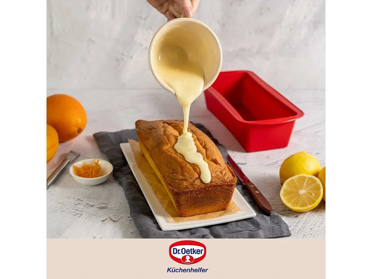 Moule à cakes en silicone 24 cm Dr Oetker Flexxibel Love