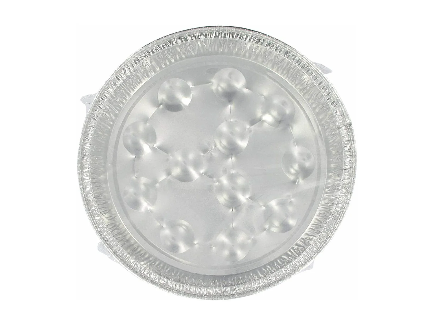 Lot de 10 plats à escargots en aluminium 17,5 cm Fackelmann