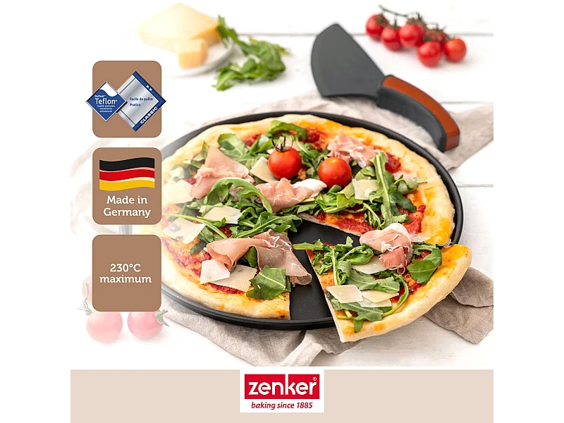 Set à pizza 3 pièces 29 cm Zenker Spécial Countries