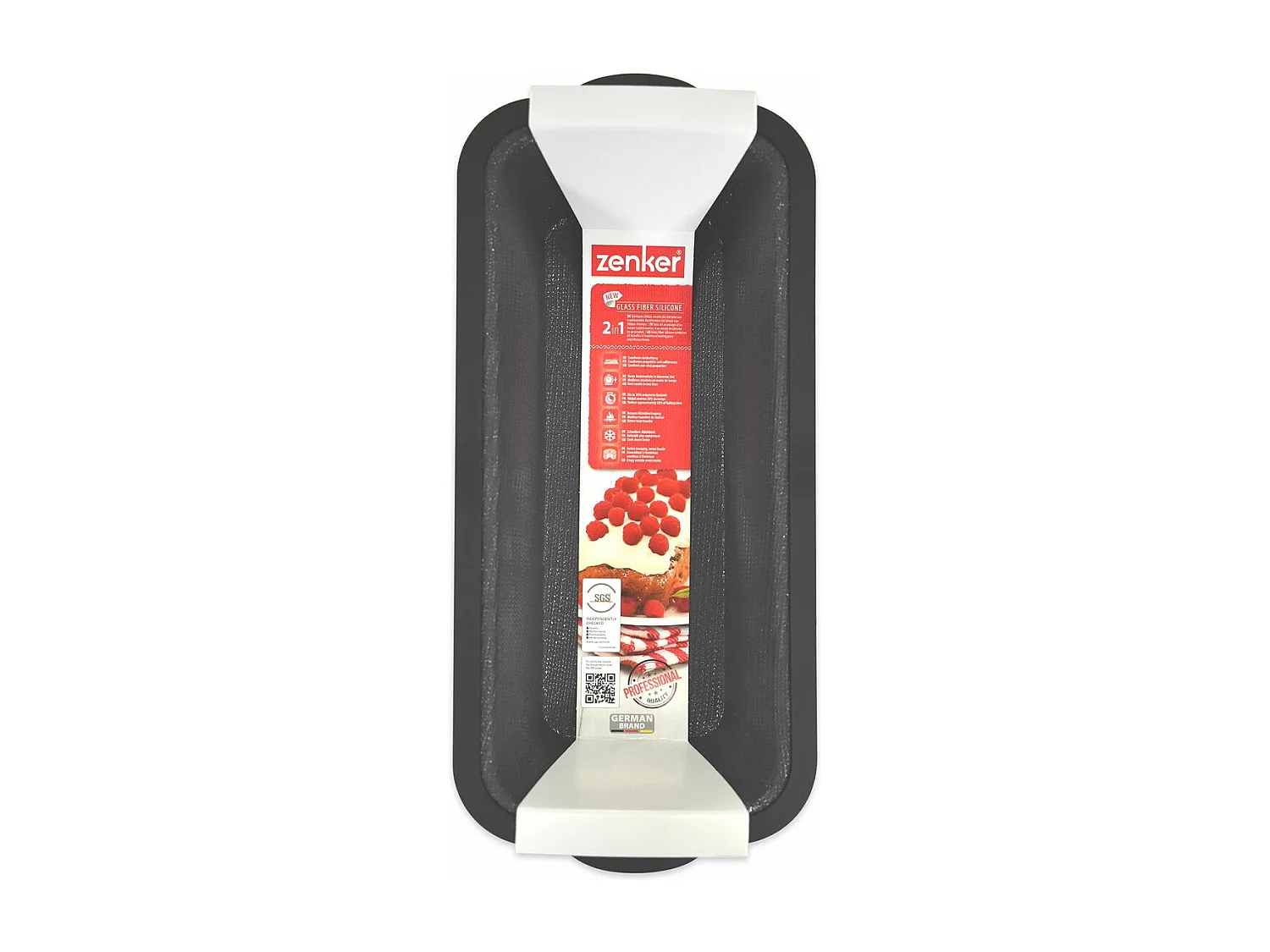 Moule à cake 31,5 cm Zenker Silicone fibre de verre