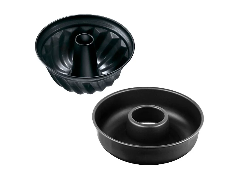 Moule à kouglofs 25 cm et moule à savarin 28 cm Zenker Black Metallic