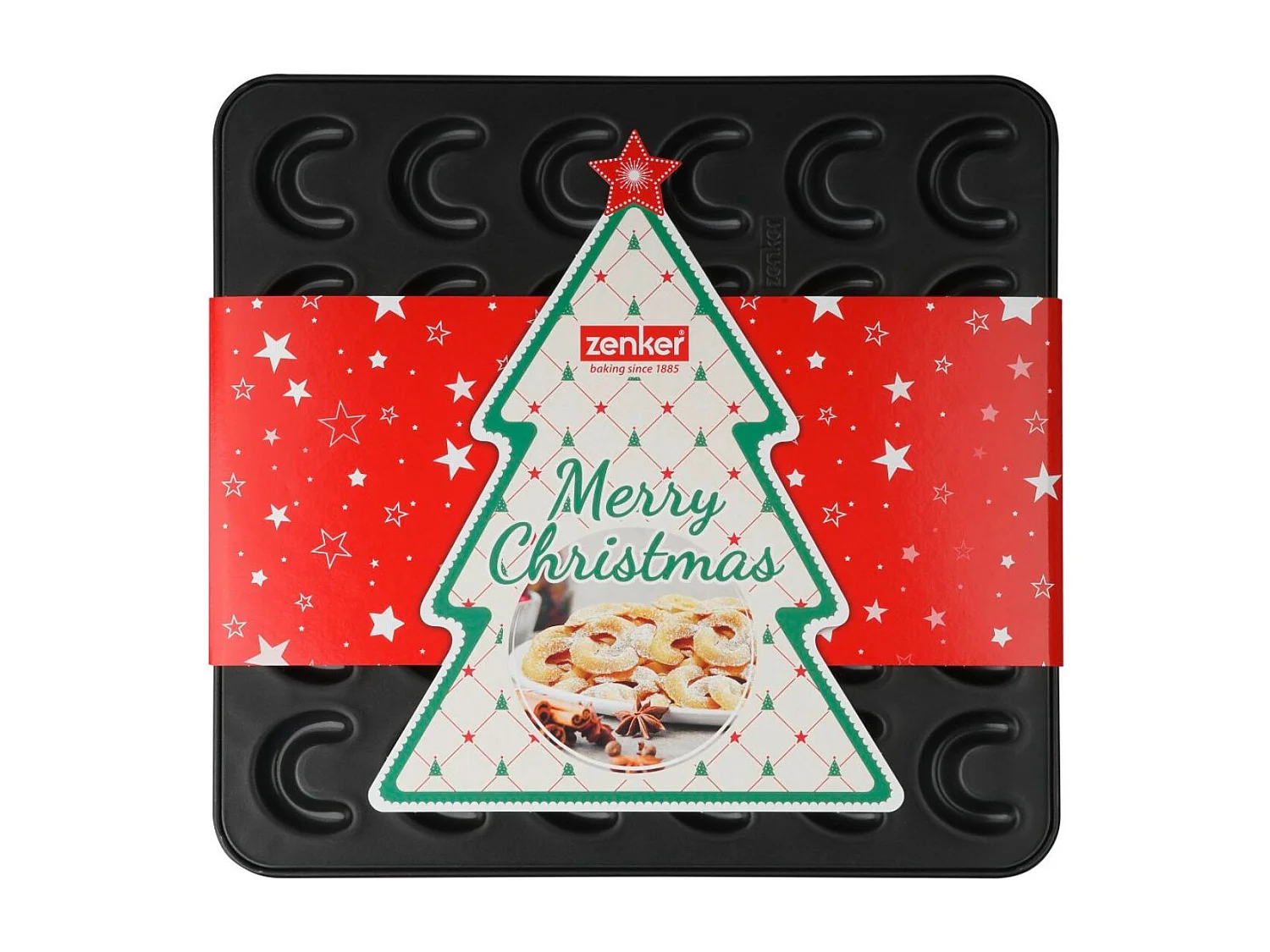 Plaque pour 30 croissants à la vanille 31 x 32 cm Zenker Special Creative