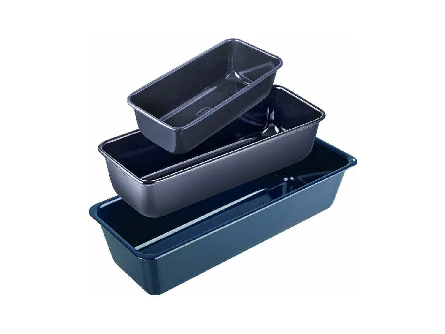 Set de 3 moules à cakes de 25 cm 30 cm 35 cm Dr. Oetker Back Liebe