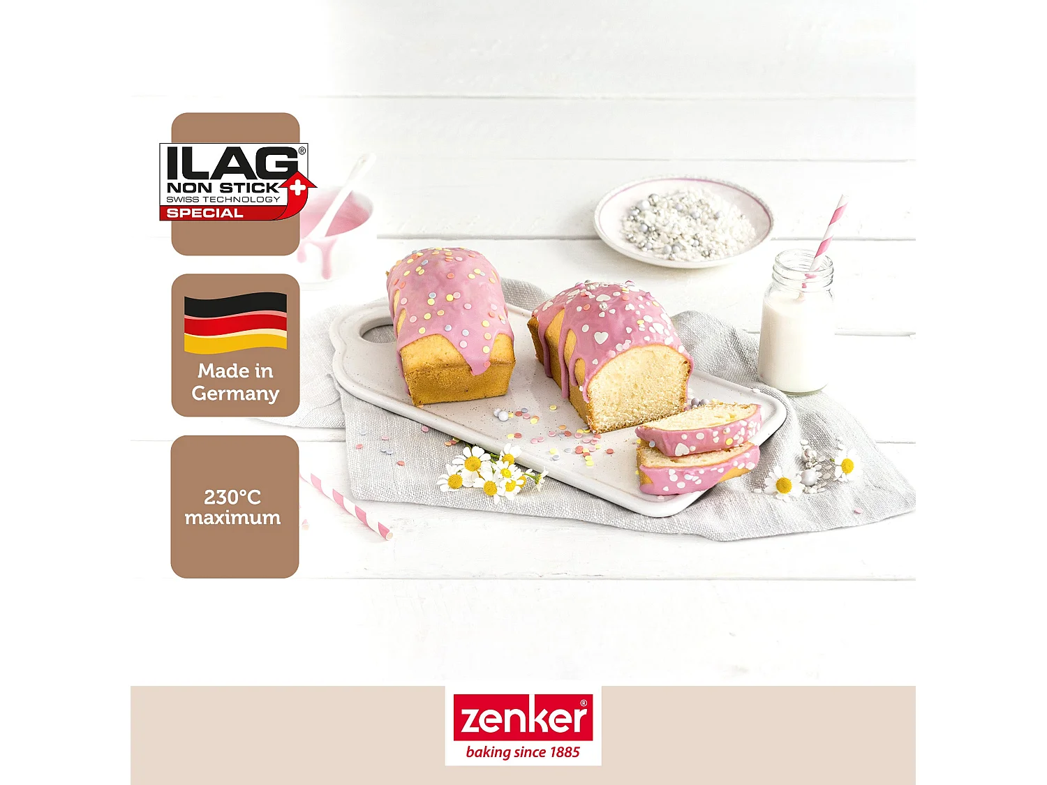 Moule à cake 20 cm Zenker Special Mini