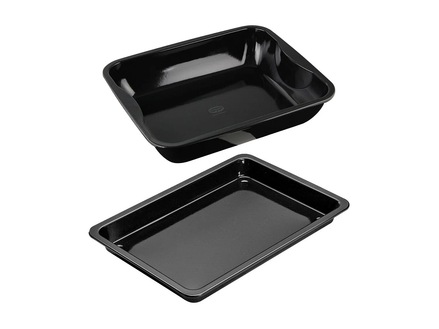 Plat à four bords hauts 40 x 34 cm et plaque de cuisson 42 x 29 cm Dr. Oetker Back-Idee Kreativ