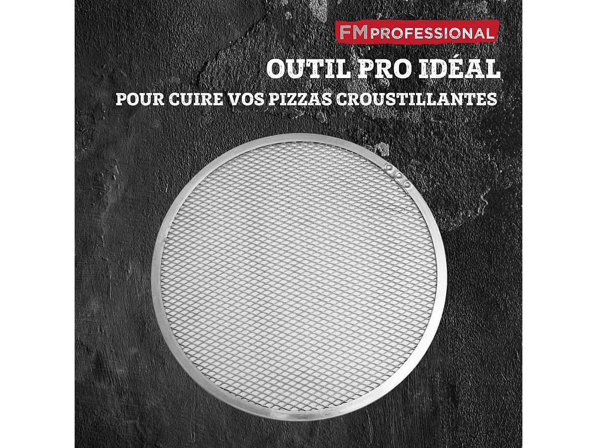 Plaque pizza surgelée 30 cm FM Professional