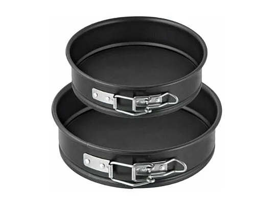 Lot de 2 mini moules à manqué à charnière de 16 cm et 18 cm Zenker Special Mini