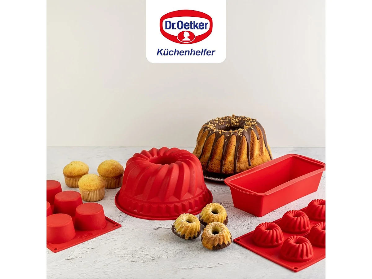 Moule à Kougelhopf 21,5 cm Dr. Oetker Flexxibel Love