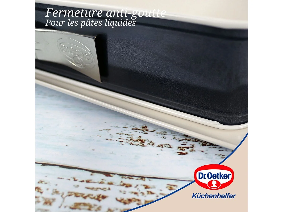 Moule à charnière rectangulaire 38 x 25 cm Dr Oetker Back-Trend